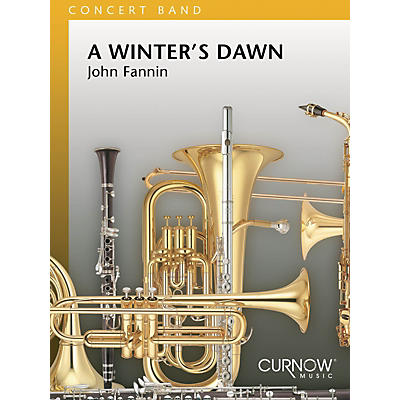 Curnow Music A Winter's Dawn (Grade 4 - Score Only) Concert Band Level 4 Composed by John Fannin