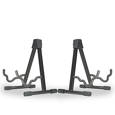 Musician's Gear A-frame Stand for Acoustic, Electric, and Bass Guitars (2 Pack)