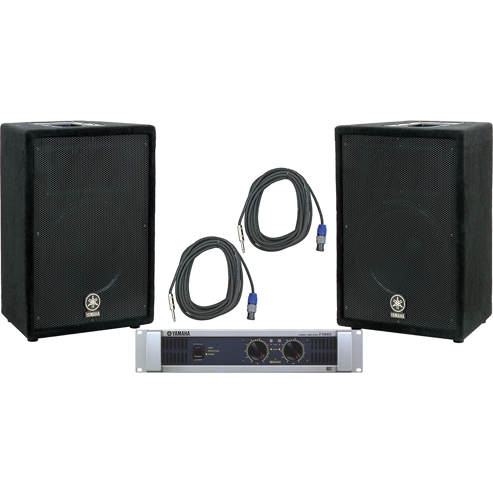 Yamaha A12 / P3500S Speaker & Amp Package Musician's Friend