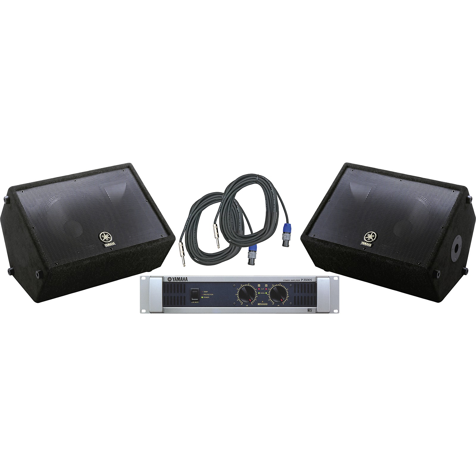 Yamaha A12M / P3500S Speaker & Amp Package Musician's Friend