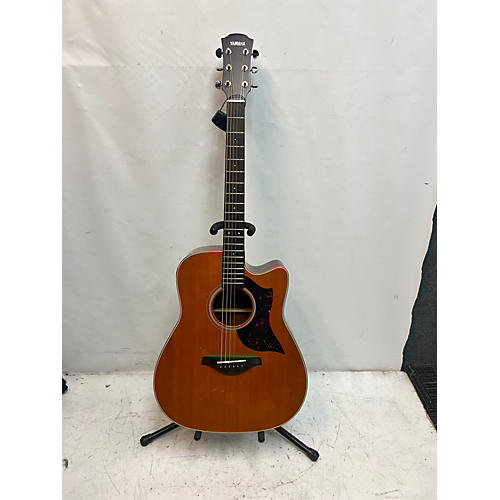 Yamaha A1M Acoustic Electric Guitar Trans Orange