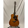 Used Yamaha A1M Acoustic Electric Guitar Vintage Natural