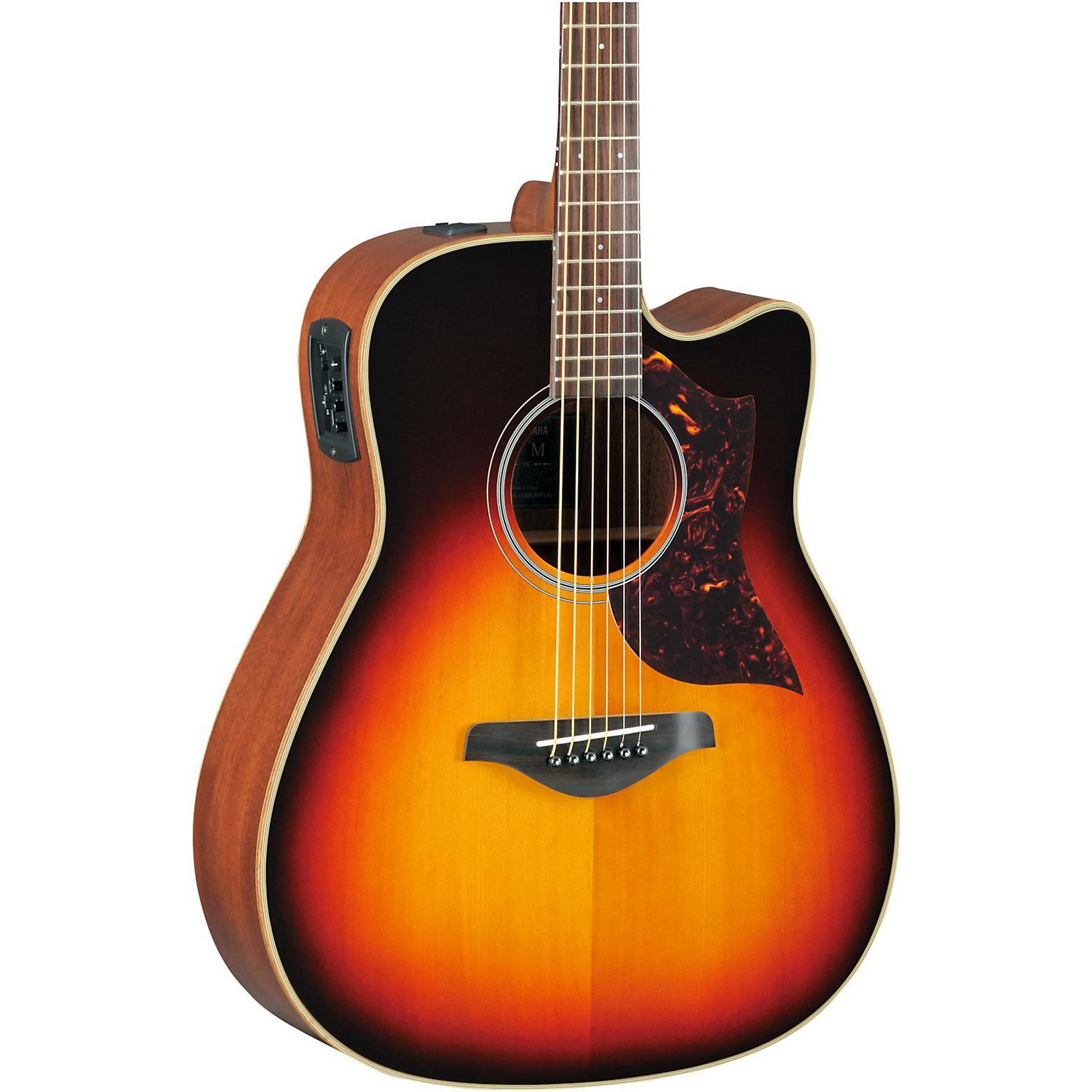 Yamaha A1M Folk Cutaway AcousticElectric Guitar Musician's Friend