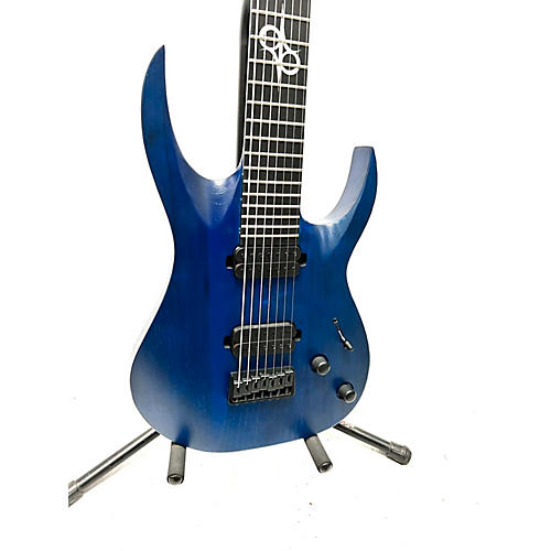 Solar Guitars A2.7C Solid Body Electric Guitar Blue