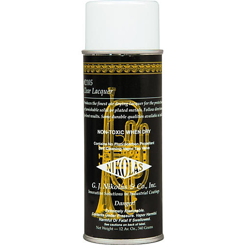 Allied Music Supply A2105-C / A2105-G Lacquer Spray Gold - 12Oz