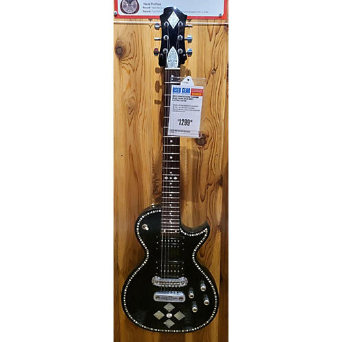 Zemaitis A24SU DIAMOND Solid Body Electric Guitar Black Pearl