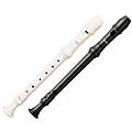Aulos A303A 3-Piece Soprano Recorder with Baroque Fingering Dark BrownGerman A302A Ivory