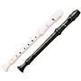 Aulos A303A 3-Piece Soprano Recorder with Baroque Fingering German A302A Ivory
