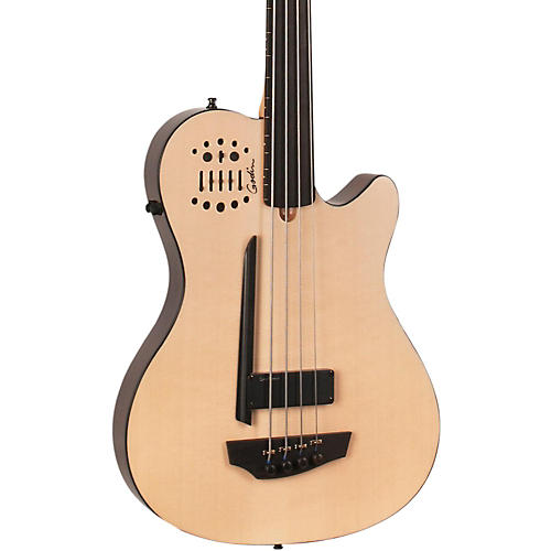 A4 Ultra Natural Fretless SA Acoustic-Electric Bass Guitar