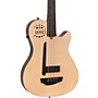 Godin A4 Ultra Natural Fretless SA Acoustic-Electric Bass Guitar Natural Ebony Fretboard