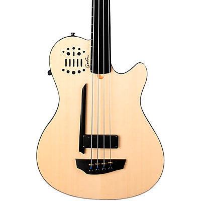 Godin A4 Ultra Natural Fretless Semi-Acoustic Bass