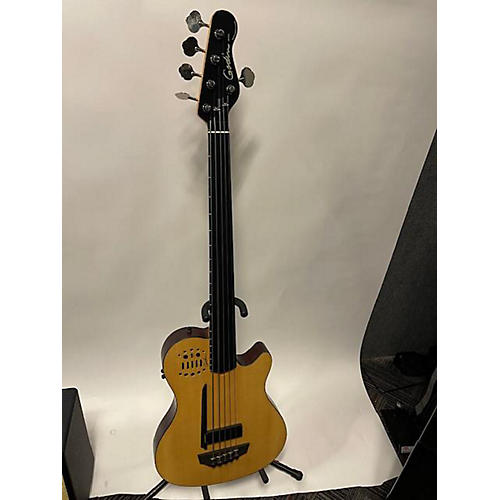 Godin A5 Ultra 5 String Acoustic Bass Guitar Natural