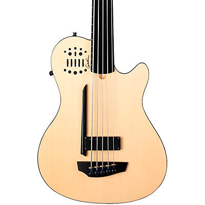 Godin A5 Ultra 5-String Fretless Acoustic-Electric Bass Guitar -