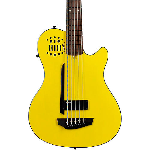 A5 Ultra Yellow Flame Robert Trujillo Signature Limited-Edition 5-String Acoustic-Electric Bass Guitar