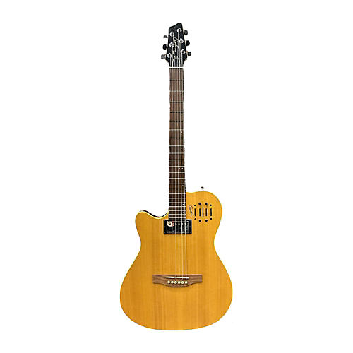 Godin A6 Ultra Left Handed Acoustic Electric Guitar Natural