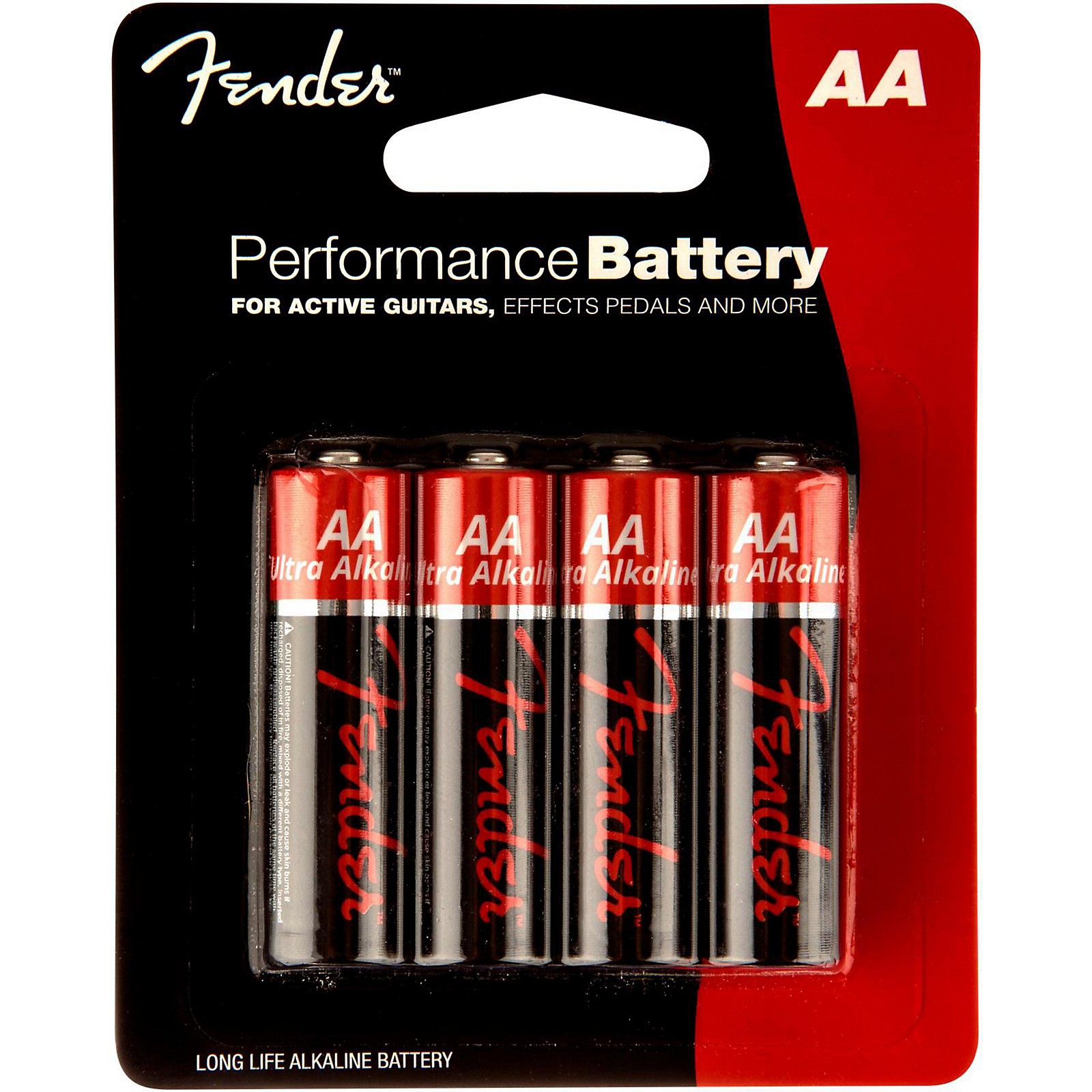 Fender AA Battery 4 Pack Musician's Friend
