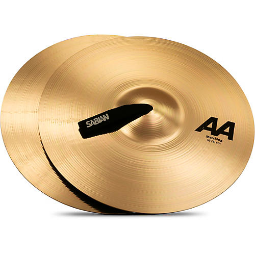 Sabian AA Marching Band Cymbals 16 in. Brilliant Finish
