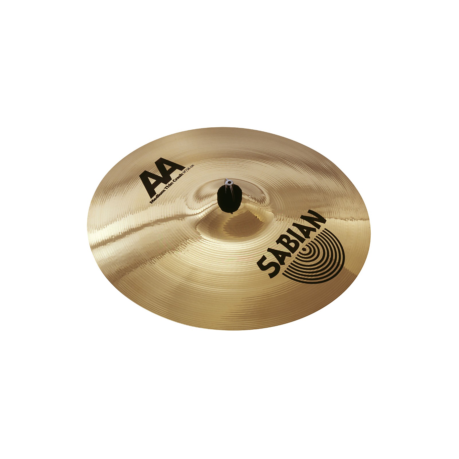 sabian aa sound control crash cymbal 14 in.