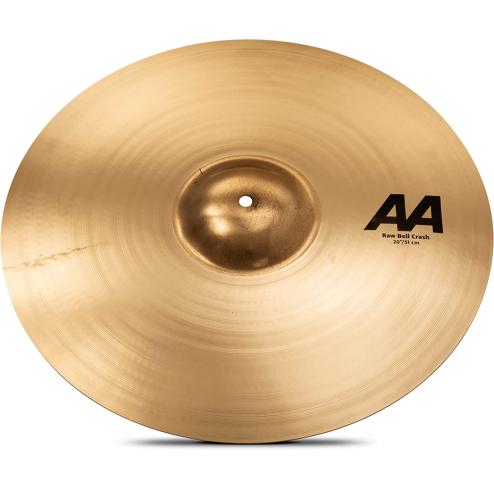 Sabian AA Raw Bell Crash Cymbal 20 in. Brilliant Musician's Friend