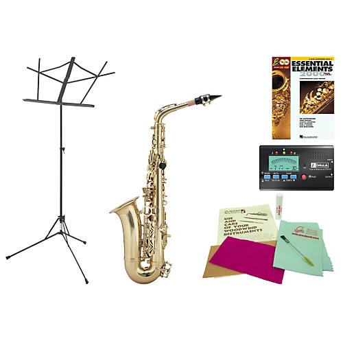 AAAS-301 Beginner Student Alto Saxophone Bundle