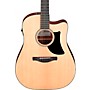Ibanez AAD50CE Advanced Acoustic Grand Dreadnought Acoustic-Electric Guitar Natural Low Gloss