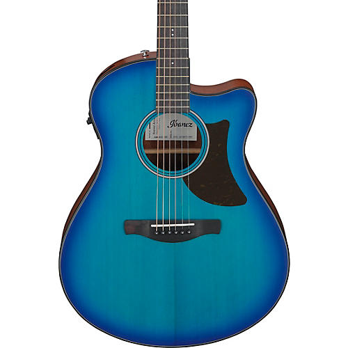 Ibanez AAM50CE Advanced Auditorium Acoustic-Electric Guitar Sapphire Blue Burst