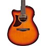 Ibanez AAM50LCE Left-Handed Advanced Auditorium Acoustic-Electric Guitar Light Brown Sunburst