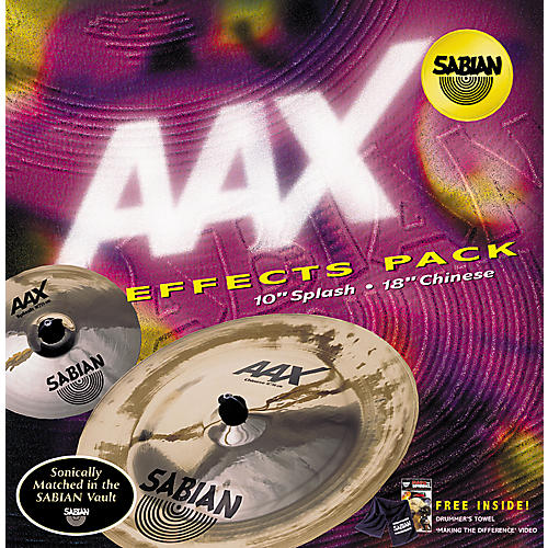 AAX 2-Piece Effects Cymbal Pack