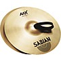 Open-Box Sabian AAX New Symphonic Medium Light Cymbal Pair Condition 1 - Mint 22 in.