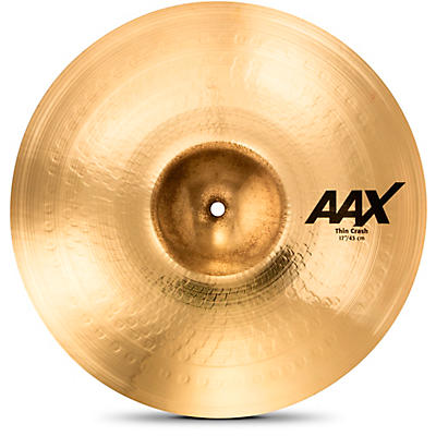SABIAN AAX Thin Crash Cymbal Brilliant