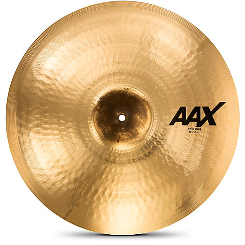 Sabian AAX Thin Ride Cymbal, Brilliant 21 in.