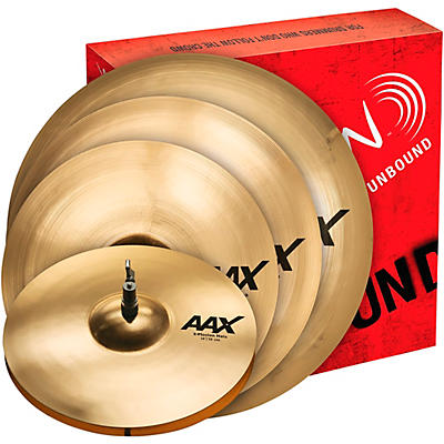SABIAN AAX X-Plosion Cymbal Pack With Free 18" Crash