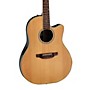 Applause AB24 Traditional Series Mid-Depth Acoustic-Electric Guitar Natural