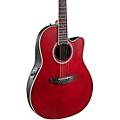 Applause AB24 Traditional Series Mid-Depth Acoustic-Electric Guitar Ruby RedRuby Red