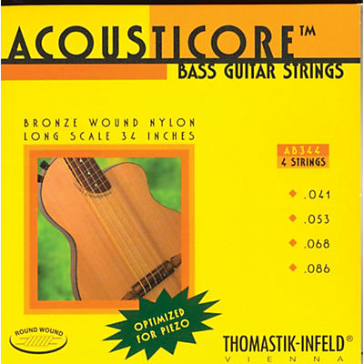 Thomastik AB344 Acousticore Phosphor Bronze 4-String Bass Strings