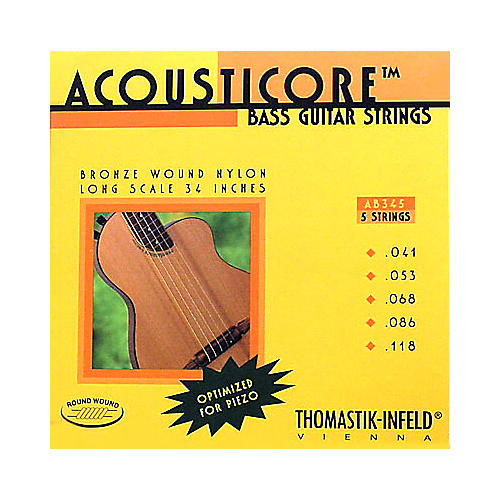 AB345 Acousticore Phosphor Bronze 5-String Bass Strings