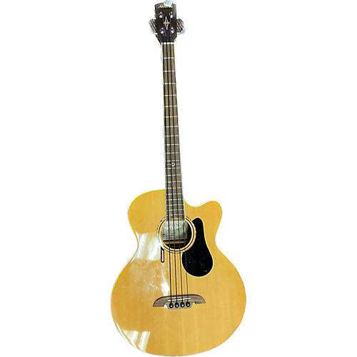 Alvarez AB60CE Acoustic Bass Guitar Natural