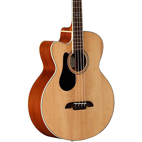 Alvarez AB60LCE Left-Handed Acoustic-Electric Bass Guitar Natural