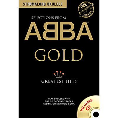 Music Sales ABBA Gold - Greatest Hits from Strum Along Ukulele Series Book/CD