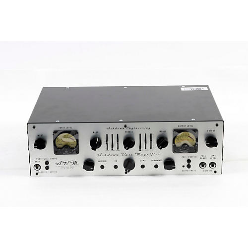 Ashdown ABM600 Dual VU Meter 600W Tube Hybrid Bass Amp Head Condition 3 - Scratch and Dent Gray and Black 197881253783