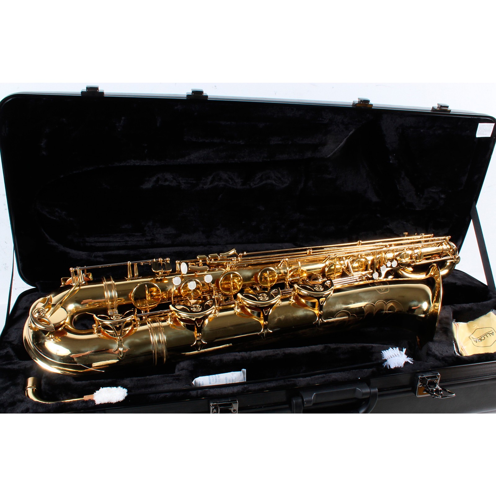 Open Box Allora ABS450 Vienna Series Baritone Saxophone Lacquer