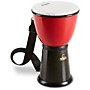 Nino ABS Djembe with Nylon Strap Red/Black 8 in.