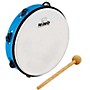 Nino ABS Tambourine w/Single Row of Jingles Sky Blue 10 in.