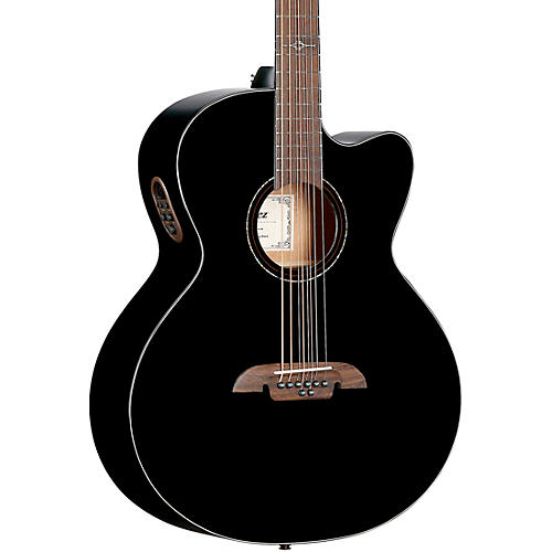 Alvarez ABT60CE 8-String Baritone Acoustic-Electric Guitar Condition 1 - Mint Black