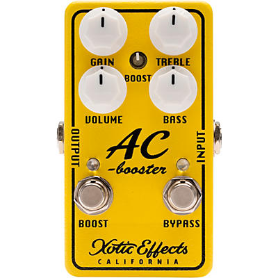 Xotic Effects AC Booster V2 Effects Pedal