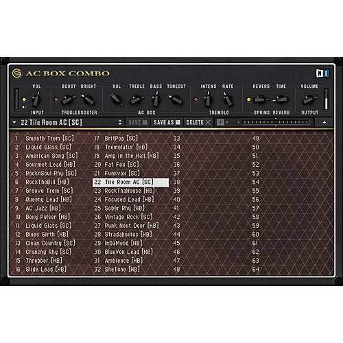 AC Box Guitar Combo Software
