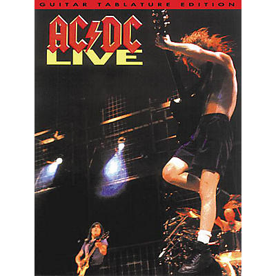 Music Sales AC/DC - Live (Guitar Tab) Music Sales America Series Softcover Performed by AC/DC