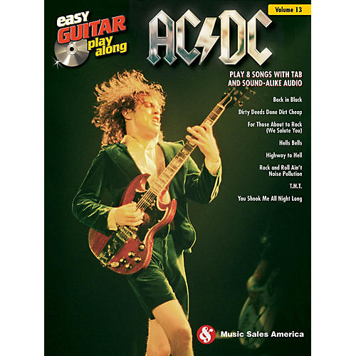 Hal Leonard AC/DC (Easy Guitar Play-Along Volume 13) Easy Guitar Play-Along Series Softcover Audio Online by AC/DC