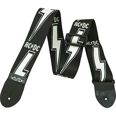 Perri's AC/DC Lightning Bolt 2" Polyester Guitar Strap