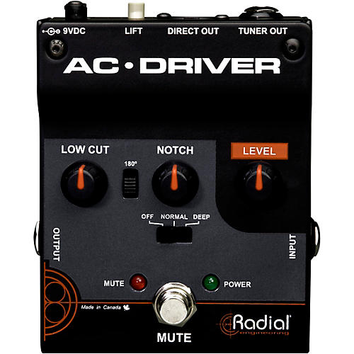 Radial Engineering AC-Driver Acoustic Instrument Preamp